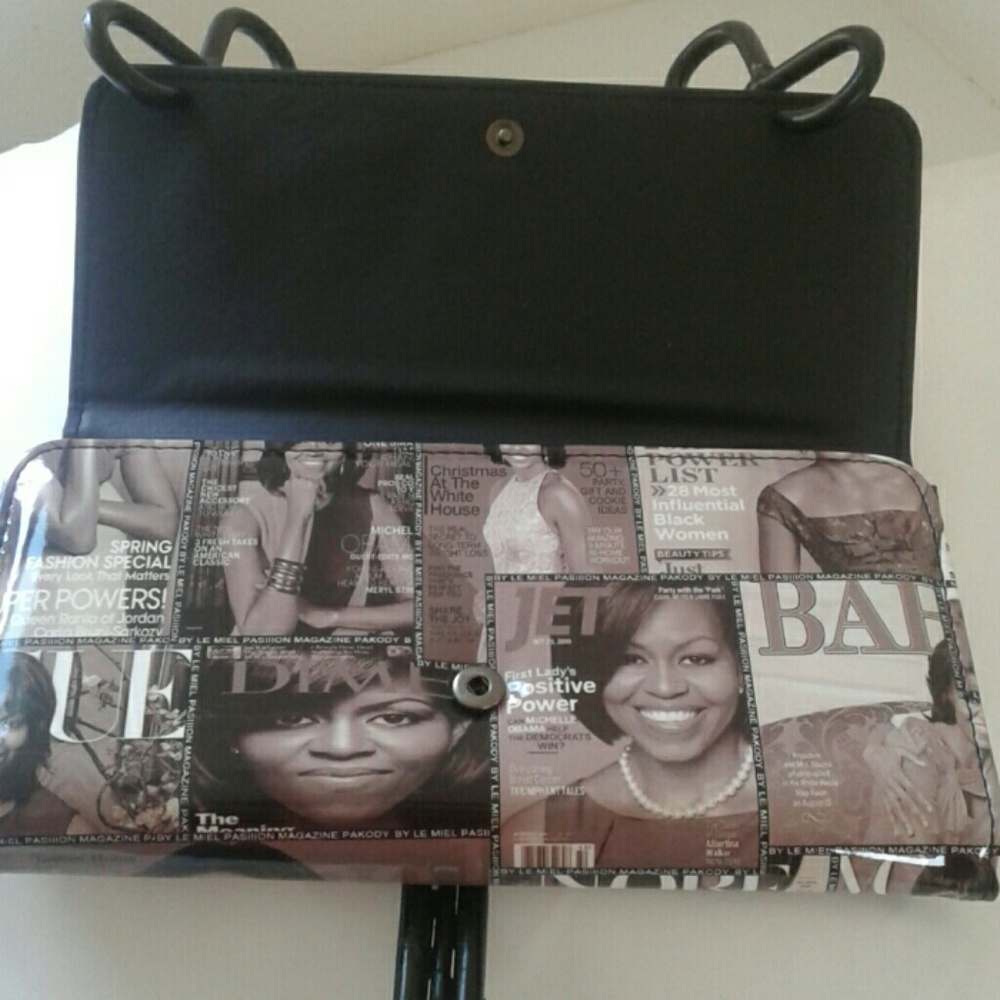 Michelle Obama Triford Wallet New - Picture 2 of 6